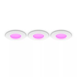 Luz empotrable delgada Philips Hue 90 mm Bluetooth/Zigbee Multi