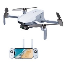 Dron Potensic Atom 12MP 4K Cámara CMOS GPS Plegable Gris
