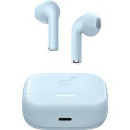 Auriculares Soundcore K20i inalámbricos Bluetooth deportivos con micrófono, azules