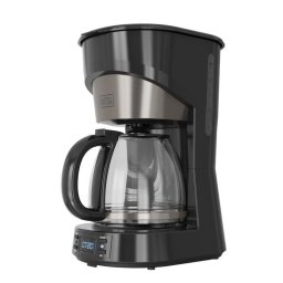 Cafetera de Goteo Black & Decker 1000W 1,5L 12 Tazas Control Digital Timer 24h
