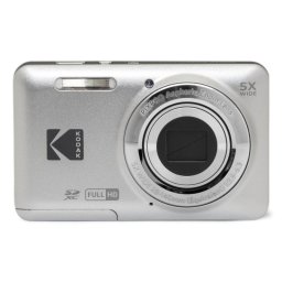 Cámara Compacta Kodak PIXPRO FZ55 16MP Zoom 5x Full HD Plata