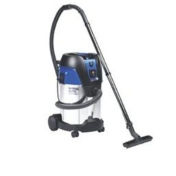 Aspiradora Industrial Nilfisk AERO 31-21 PC INOX 230W Seco y Húmedo Negro Azul Plata