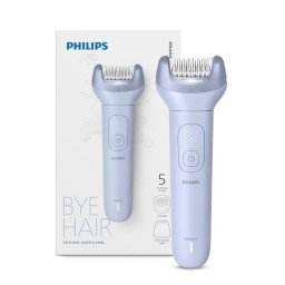 Depiladora Eléctrica Philips Series 8000 BRE711/00 Inalámbrica 2 Ajustes 5 Cabezales Seco y Húmedo Carga Rápida