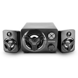 Altavoces Microlab U210 2.1 canales inalámbricos y alámbricos 11W con Bluetooth y radio FM