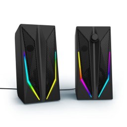 Altavoces Urage BLAST-R 200 Alámbricos 2.0 con retroiluminación y USB
