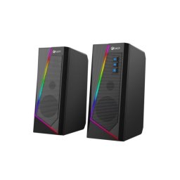Altavoces C-Tech 2 vías Alámbricos 6W con retroiluminación y USB