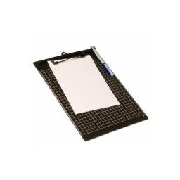 Soporte Porta Documentos A4 Officebox con Clip Cuadriculado
