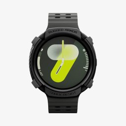 Funda Spigen Rugged Armor para Samsung Watch 8 (40mm) Negro TPU