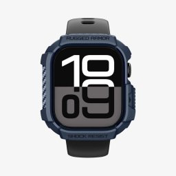 Funda Spigen Rugged Armor 2 para Apple Watch 10/11 (42mm) Marina TPU