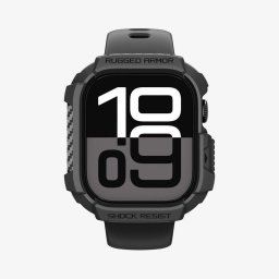 Funda Spigen Rugged Armor 2 para Apple Watch 10/11 (46mm) Negra TPU