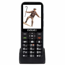 Móvil Evolveo EasyPhone ESLTRD 4G 2.8" Dual SIM Negro