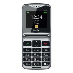 Móvil Plegable Beafon Fold 10 LTE 4G 2.2" Negro Plata