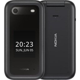 Móvil plegable HMD 2660 Flip 4G Dual SIM 2.8" Negro