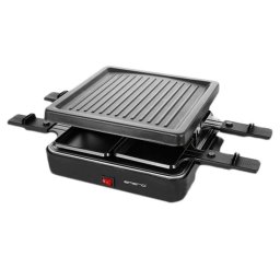 Parrilla Raclette Emerio RG-120656 600W Negro 4 Personas