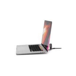 Adaptador de Ranura de Seguridad Compulocks Blade Universal con Cerradura Combinada Plata