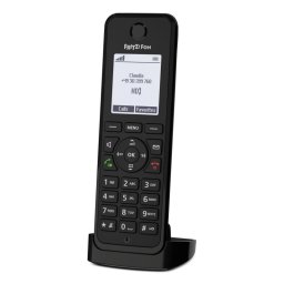 Teléfono Fon M3 International DECT Inalámbrico con Altavoz e Identificador de Llamadas Negro