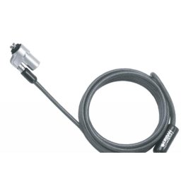 Cable antirrobo Urban Factory CRS95UF 2 m 2 llaves Negro