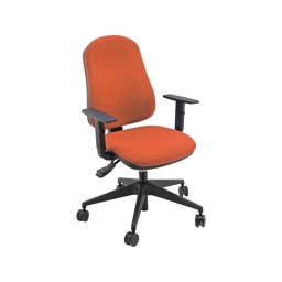 Silla de oficina Unisit Simple SY Asiento y respaldo acolchados Rojo