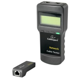 Comprobador de cables de red Gembird NCT-3 RJ-45 LCD Gris