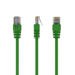 Cable de red Gembird PP12-0.5M/G Cat5e RJ-45 verde 0,5 m