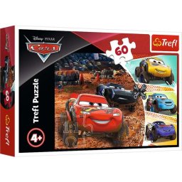 Rompecabezas Trefl 60 piezas Vehículos 4 años
