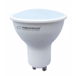 Lámpara LED GU10 Esperanza ELL140 3W 260 lm Blanco Cálido