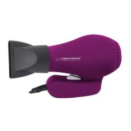 Secador de Pelo de Viaje Esperanza EBH003P 750W 2 Temperaturas Rosa