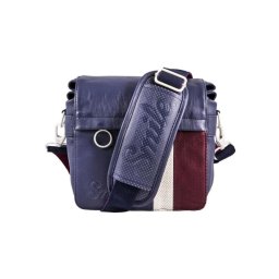 Bolsa Fotográfica Messenger Smile Urban Nomad Wind S Universal Azul Granate Blanco