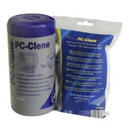 Toallitas para limpieza de equipos AF PCC100R 100 piezas tubo azul blanco universal