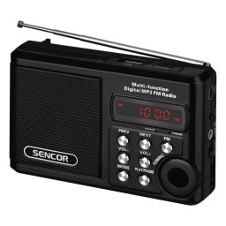 Radio Sencor SRD 215 B Analógica FM Negro 2 W
