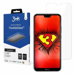 Protector de pantalla FlexibleGlass 3MK para Huawei P20 Lite