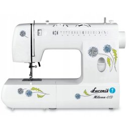 Máquina de coser Łucznik Milena II 419 Blanco 22 puntadas brazo libre