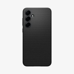 Funda para móvil Spigen ACS07526 Cover TPU Negra Antigolpes para Samsung Galaxy A55 5G