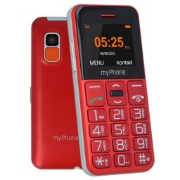 Móvil myPhone Halo Easy 2G 1.7" Gris Rojo SIM única