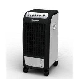 Ventilador de Suelo Ravanson KR-2011 65W 3 Velocidades Compacto Negro/Blanco