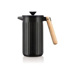 Cafetera Manual Bodum Douro 1 L Porcelana Negra 8 Tazas