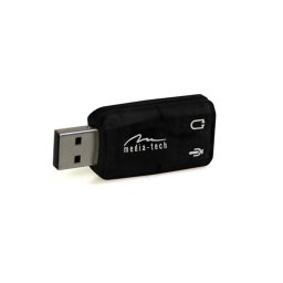 Tarjeta de Audio Media-Tech VIRTU 5.1 USB