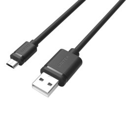 Cable USB Unitek Y-C454GBK 0,5 m USB A a Micro-USB B USB 2.0 Negro