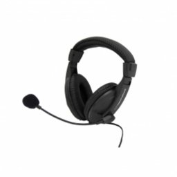 Auriculares Esperanza EH103 con cable, conectividad alámbrica, para llamadas y música, negros