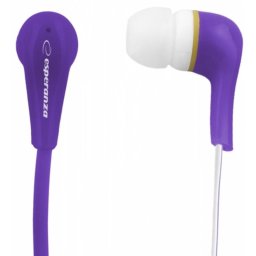 Auriculares Esperanza EH146V con cable, conexión alámbrica, intraaurales y color violeta