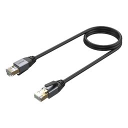 Cable de red Unitek C18149AGY03-5M Cat8 S/FTP 5 m Negro