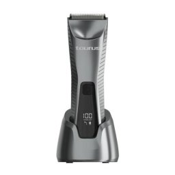 Recortadora de Barba Facial Taurus Inalámbrica 90min Seco y Mojado 4 Peines Pantalla LCD