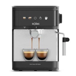 Cafetera Espresso Solac 1,8 L 20 Bares con espumador de leche y pantalla táctil