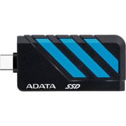 Disco SSD Externo ADATA SC735 1TB USB-C Negro y Azul Compacto y Resistente