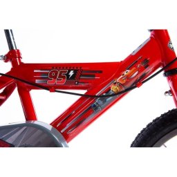 Bicicleta Infantil Huffy 16" Cars Roja con Koales