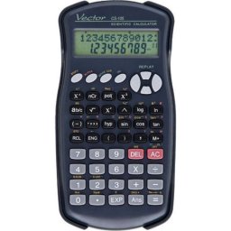 Calculadora Vector CS-105 240 funciones científica 2 líneas