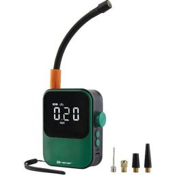 Compresor portátil Tracer 12V 4000 mAh 10 bar con powerbank y LED