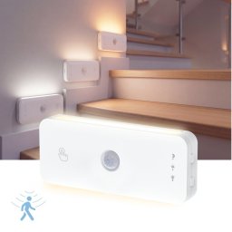 Ksix Luz Led Sense Bar, Sensor De Movimiento, 50lm, Cct 3000k-6500k, Batería 1100mah Recargable Usb-c, Sensor De Movimiento, 50lm, Cct 3000k-6500k, Batería 1100mah Recargable Usb-c