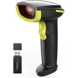 Escáner de código de barras Inateck BCST-21-AI_GREEN Handscanner Verde y Negro