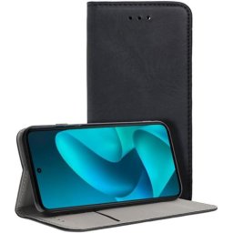 Funda para móvil Cool Flip Cover Cuero sintético Negro para Motorola Moto G57 5G / G57 Power